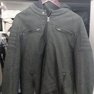 Guess Black Biker Jacket